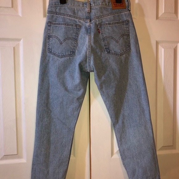 Levi’s rigid denim raw hem rip knee jeans - Picture 3 of 10